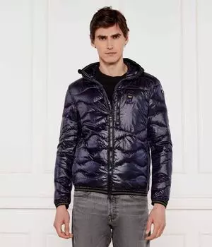 Пуховик Wave Regular fit Blauer, синий