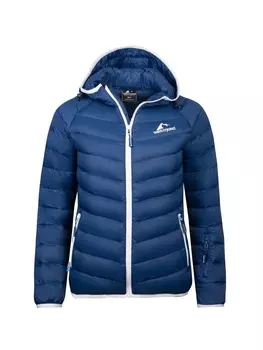 Пуховик Westfjord, цвет mystik blau/wei