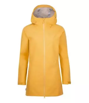 Пуховик Westfjord Regenmantel Reykjavik, цвет Honig Gelb