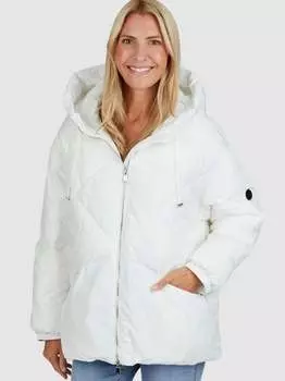 Пуховик White Label, белый