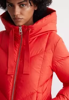 Пуховик WITH HOOD POCKETS Marc O'Polo, красный