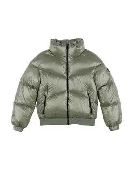 Пуховик Woolrich, зеленый