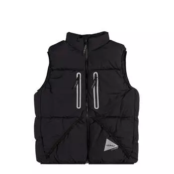 Пуховик x and wander down vest Gramicci, черный