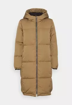 Пуховик Yas, коричневый