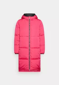 Пуховик Yas, розово-фиолетовый