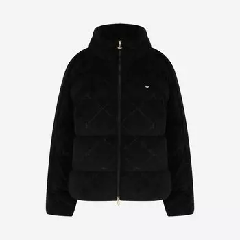 Пуховик женский adidas, черный