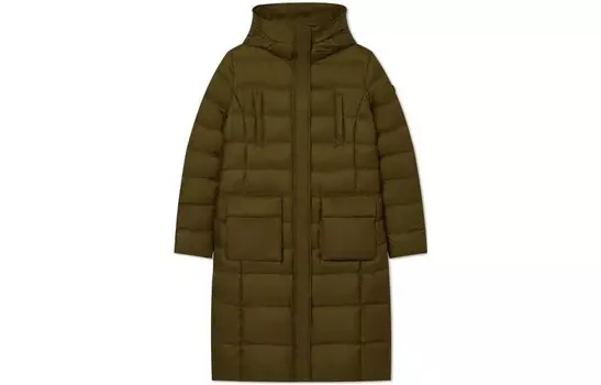 Пуховик женский Aigle, хаки