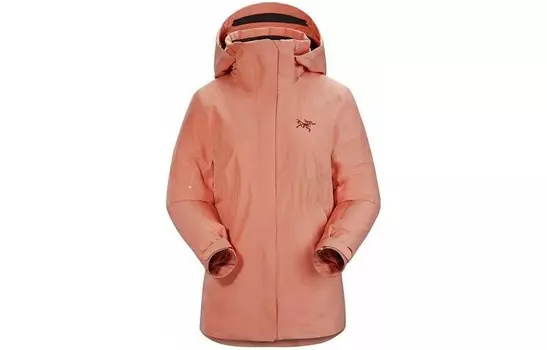 Пуховик женский Arcteryx, бордовый