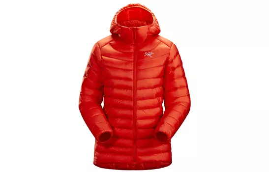 Пуховик женский Arcteryx, Yellow Dynasty Red