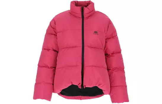 Пуховик женский Balenciaga, розовый