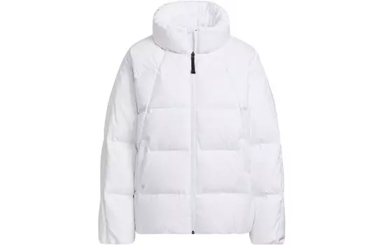 Пуховик женский белый Adidas
