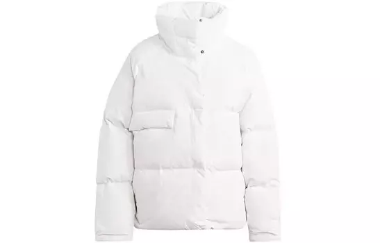 Пуховик женский белый Adidas