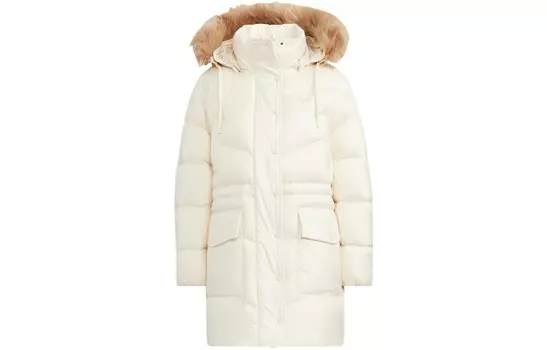 Пуховик женский белый Adidas Originals