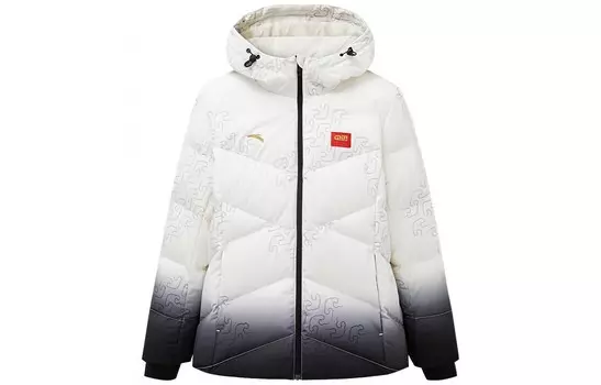 Пуховик женский белый Anta