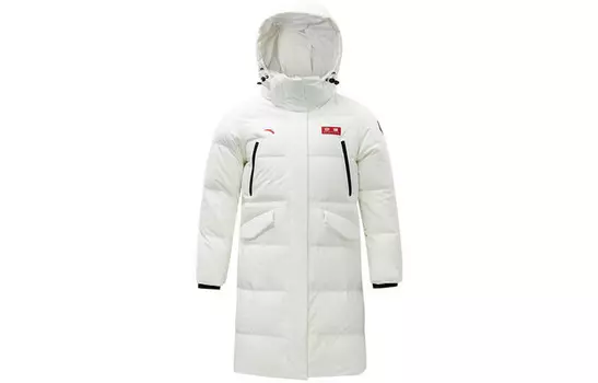 Пуховик женский белый Anta