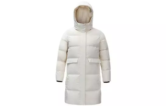 Пуховик женский белый Anta