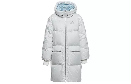 Пуховик женский белый Converse