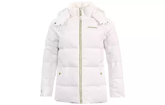 Пуховик женский белый Converse