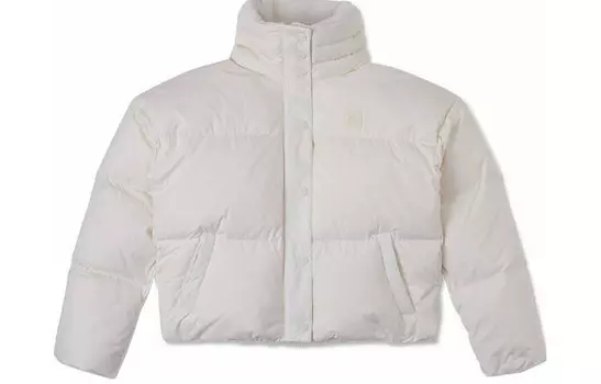 Пуховик женский белый Converse