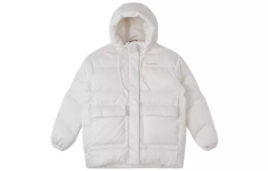 Пуховик женский белый Converse