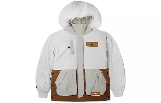 Пуховик женский белый Converse