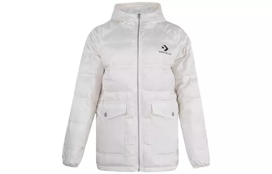 Пуховик женский белый Converse