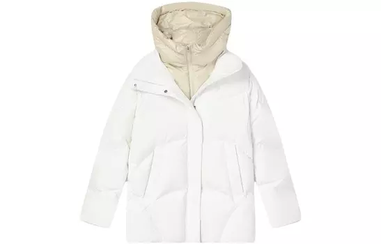 Пуховик женский белый Fila