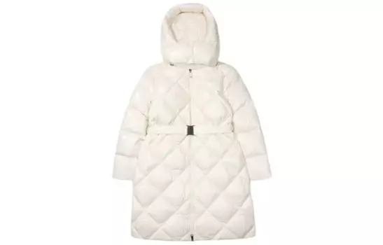 Пуховик женский белый Fila