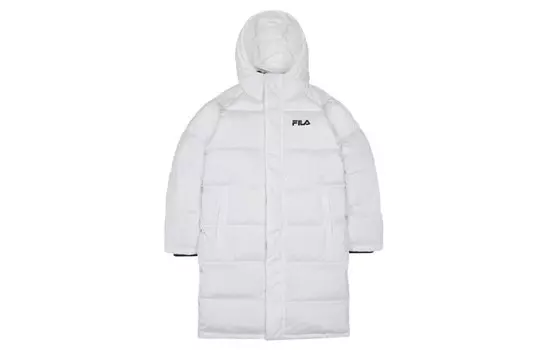 Пуховик женский белый Fila, белый