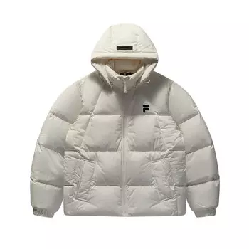 Пуховик женский белый Fila Fusion