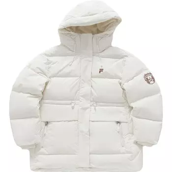 Пуховик женский белый Fila Fusion