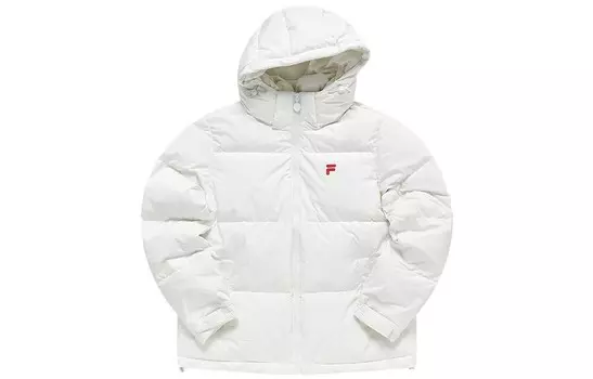 Пуховик женский белый Fila Fusion