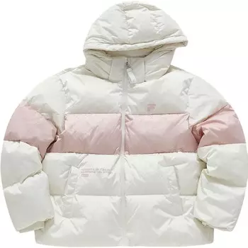 Пуховик женский белый Fila Fusion