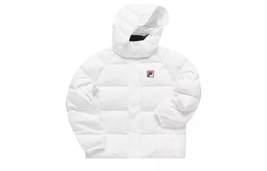 Пуховик женский белый Fila Fusion