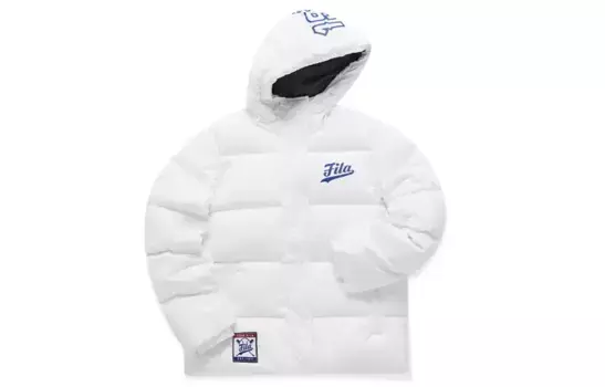 Пуховик женский белый Fila Fusion