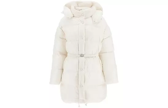 Пуховик женский белый Miu Miu