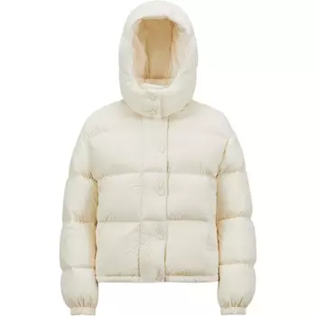 Пуховик женский белый Moncler