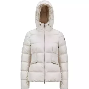 Пуховик женский белый Moncler