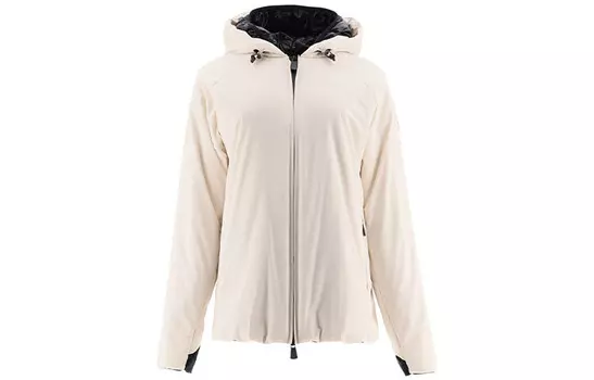 Пуховик женский белый Moncler