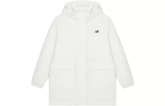 Пуховик женский белый New Balance