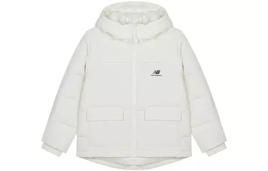 Пуховик женский белый New Balance