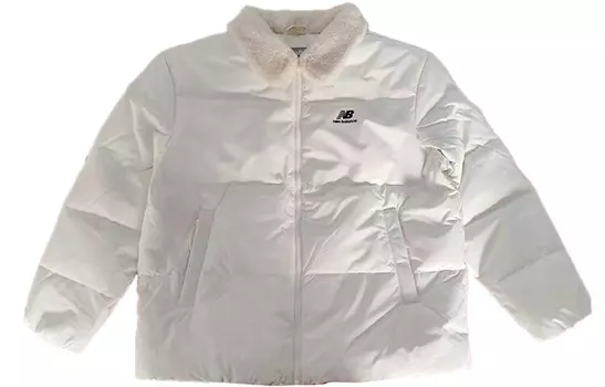 Пуховик женский белый New Balance