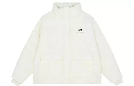 Пуховик женский белый New Balance