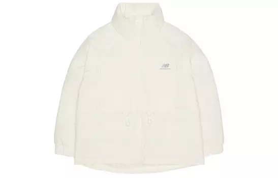 Пуховик женский белый New Balance