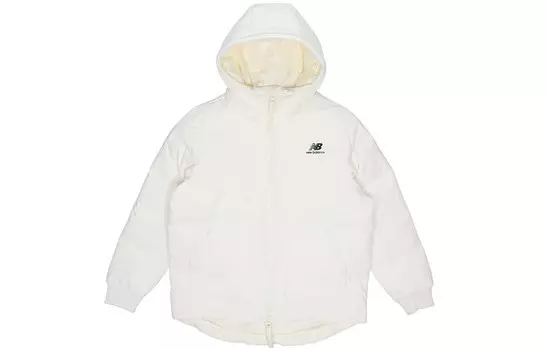 Пуховик женский белый New Balance