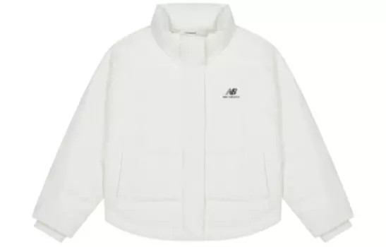 Пуховик женский белый New Balance