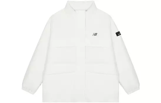 Пуховик женский белый New Balance
