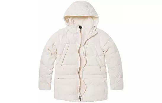 Пуховик женский белый The North Face