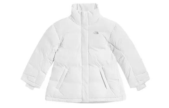 Пуховик женский белый The North Face