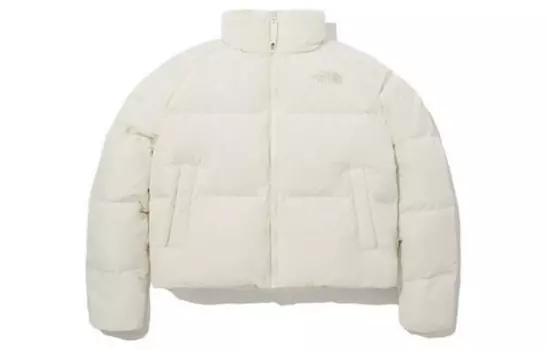 Пуховик женский белый The North Face